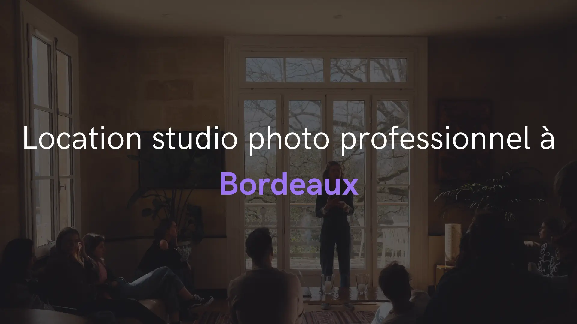 Location studio photo professionnel à Bordeaux