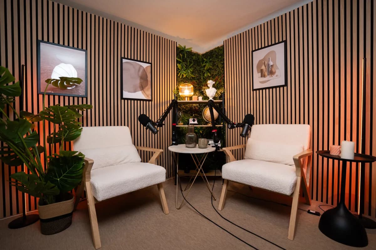 Un des décors du studio KOSMOS à Bordeaux