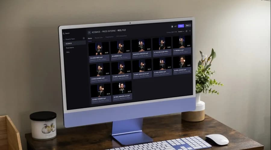 Montage d'un enregistrement réalisé au studio KOSMOS